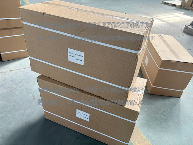 Embalaje de exportación seguro para abrazaderas de escape solapadas