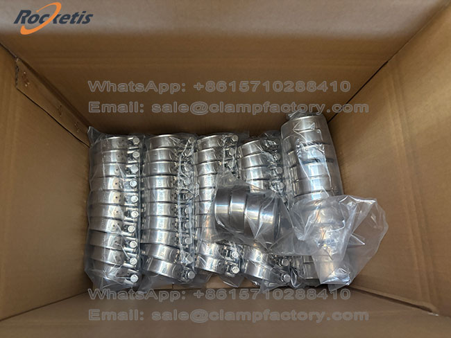 high-torque-single-bolt-hose-clip-factory