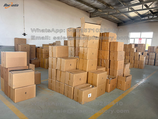 Abrazaderas sin fin paquete