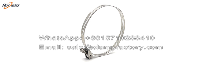 Abrazaderas de acero inoxidable 8