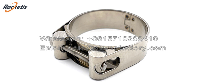 abrazadera reforzada para manguera 8