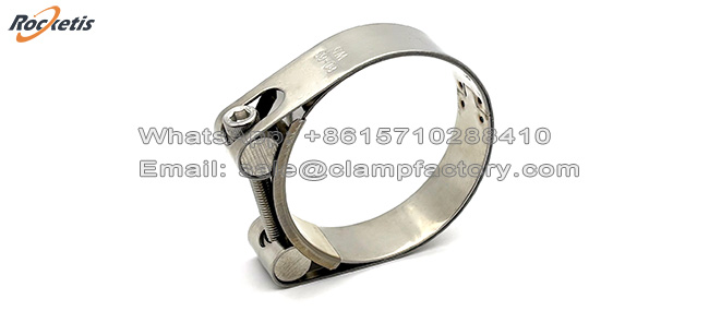 abrazadera reforzada para manguera 9