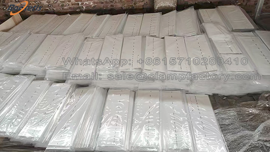 Exhibidor de abrazaderas para manguera en acero de alta resistencia para punto de venta en ferreterías 2