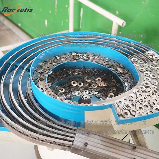 Abrazadera de gran tonelaje con perno macizo y junta de refuerzo en acero inoxidable - F&aacute;brica de abrazaderas 2