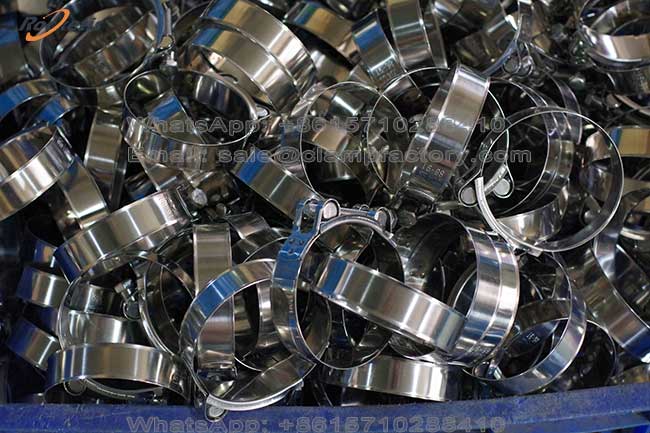 Abrazadera de un solo perno con perfil de goma de acero inoxidable - Fábrica de abrazaderas en Tianjin 2