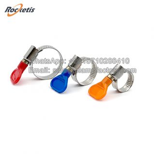 Hose Clamp with Thumb Screw