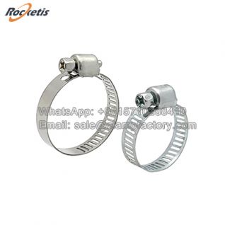 Worm Drive Hose Clip