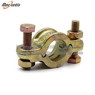 High Quality Zinc Plated Double Bolt Clamps