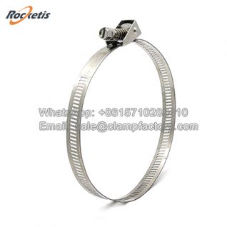 American Type Quick Release Worm Gear Hose Clamp