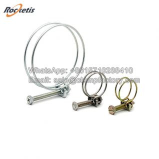 Wholesales Double Wire Hose Clamp