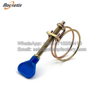 Double Wire Hose Clips with Butterfly Handle