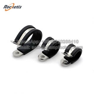 Stainless Steel Rubber Lined P Clamps
